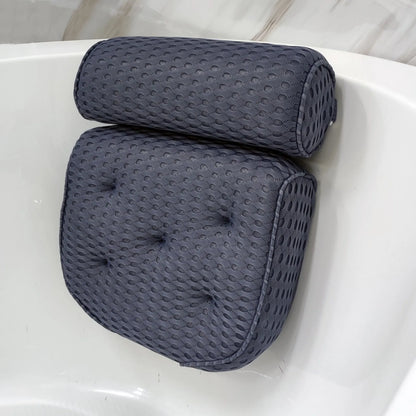 Transform your bath experience with premium air mesh bathtub pillows. Ergonomic neck and back support with secure suction cups. 2-pack for ultimate comfort.