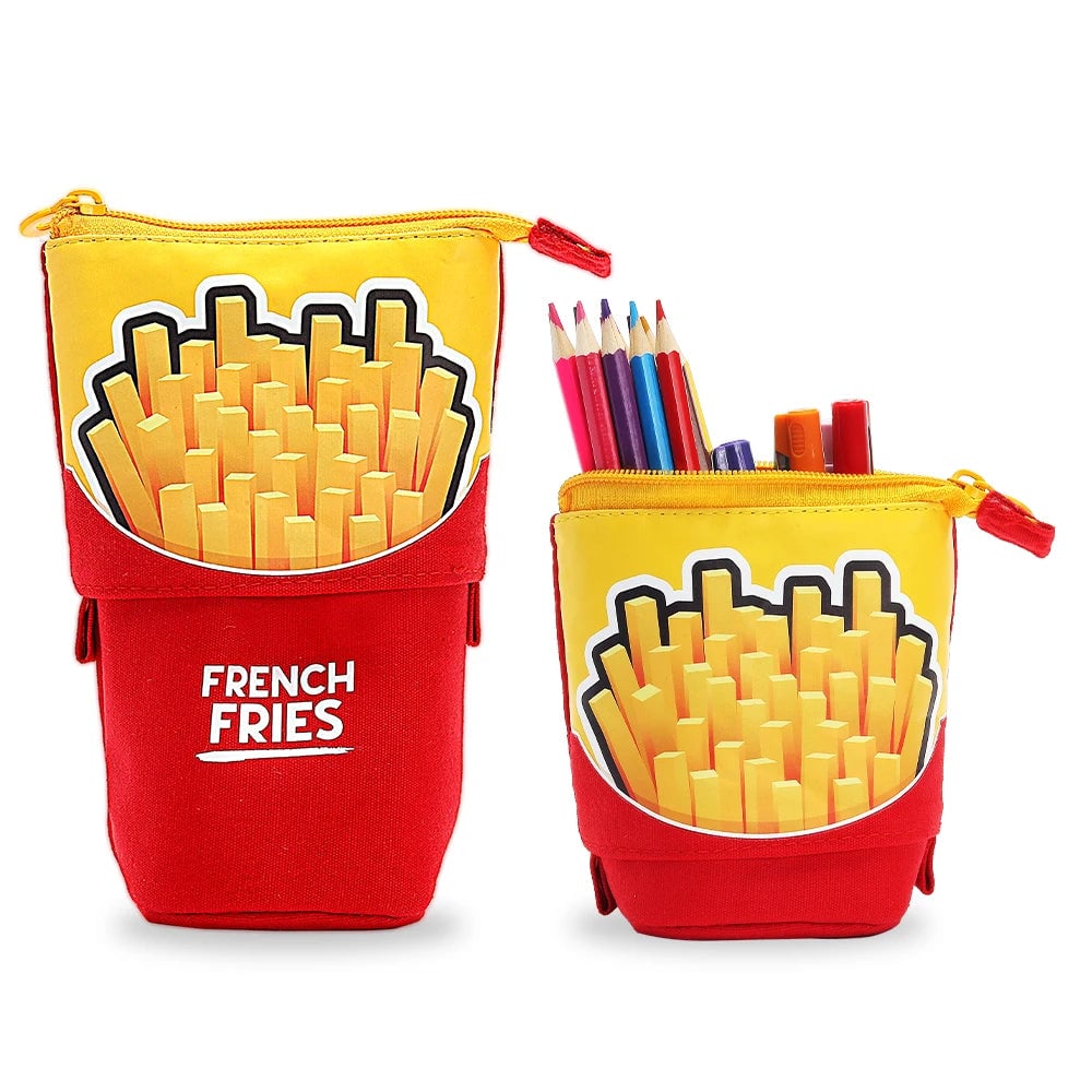 Telescopic Standing Pencil Case - Kawaii Spacious Portable Holder