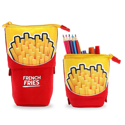 Telescopic Standing Pencil Case - Kawaii Spacious Portable Holder
