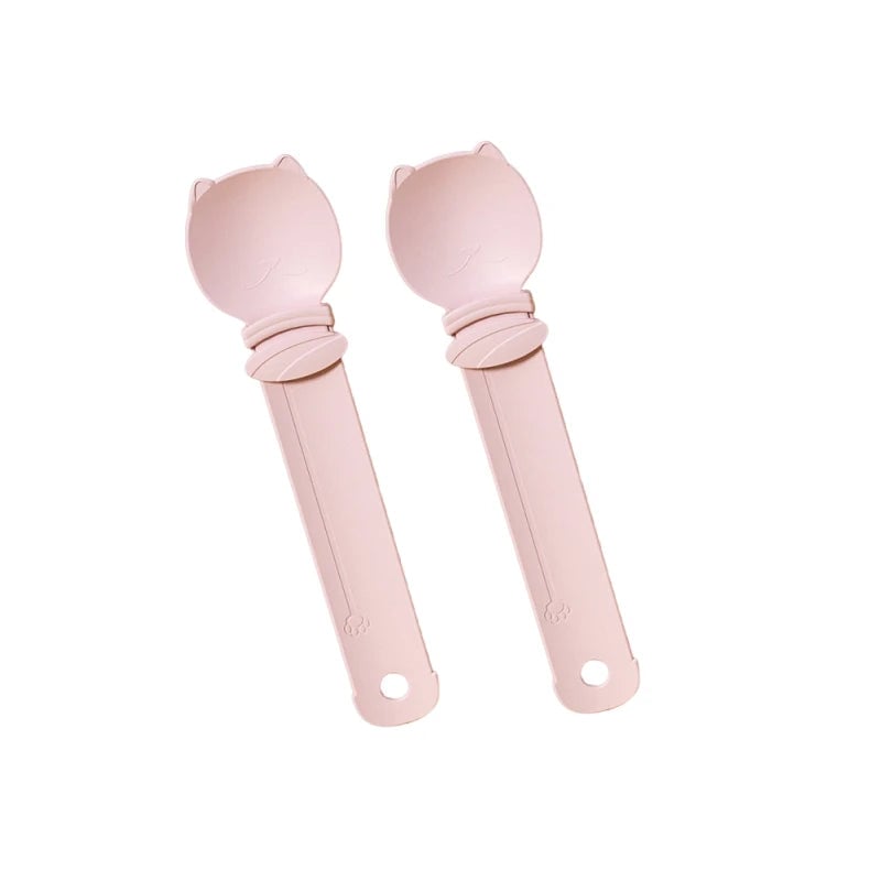 2PC Cat Strip Squeeze Spoon Feeder for Wet Treats & Liquid Snacks