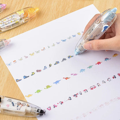 DIY Patterned Decorative Correction Tape - Cute Design for Diaries