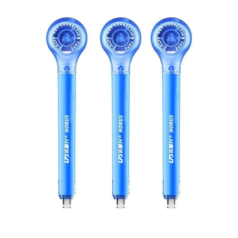 6m Pen-Shaped Correction Tape - Kawaii Macaron Colors Comfortable Grip