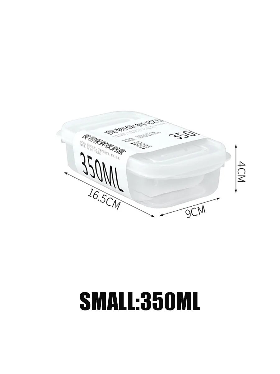 Airtight Food Storage Containers Set - Fresh Produce & Meat Crisper