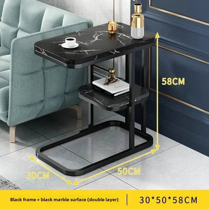 Modern Square Side Table - Multi-Purpose End Table for Living Room