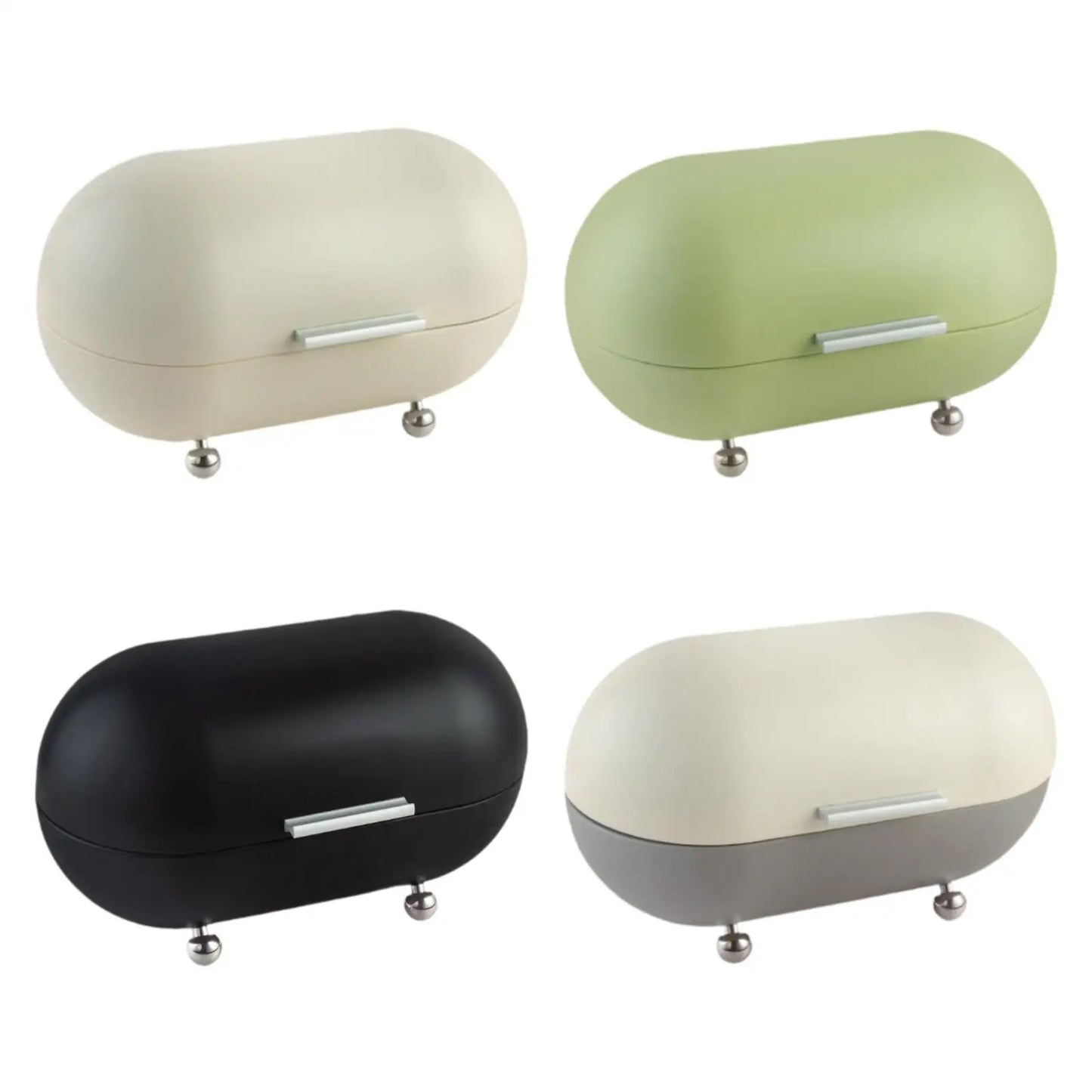 Farmhouse Bread Storage Container - Countertop Food Box for Bakery