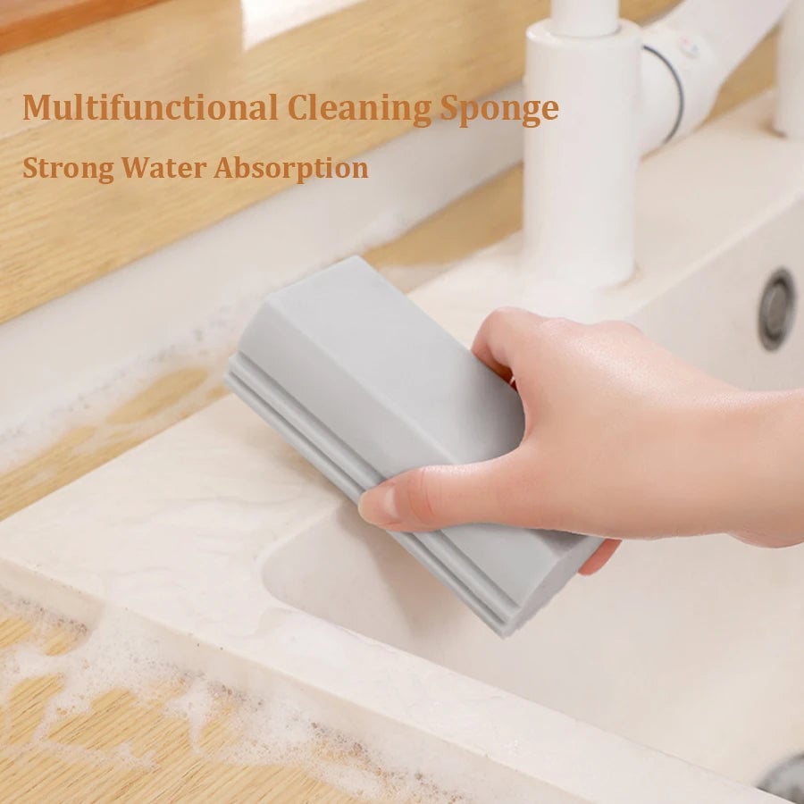 Multipurpose Reusable Kitchen Bathroom Cleaning Sponges - Soft Dish