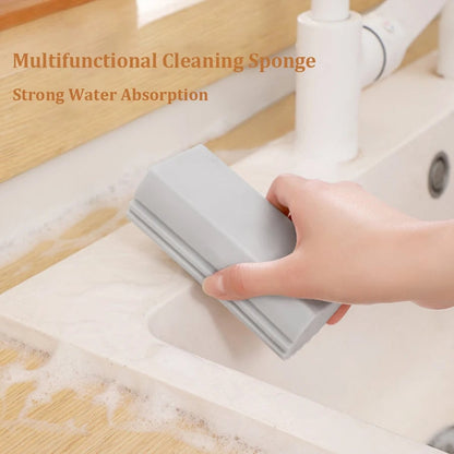 Multipurpose Reusable Kitchen Bathroom Cleaning Sponges - Soft Dish