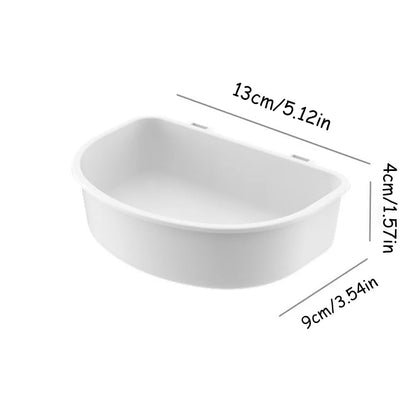 AntiSpill Hanging Pet Bowl for Crates - Suspended Food Water Dish