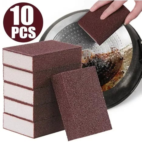 20Pcs Double-Sided Scouring Pads Kitchen Sponge Scrub Cleaning Set