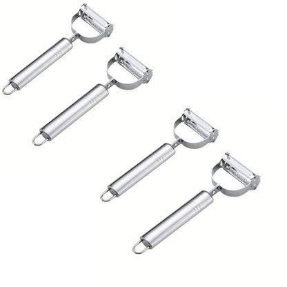 Stainless Steel Double Head Vegetable Peeler Melon Fruit Planer