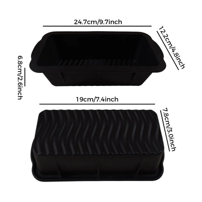 Food Grade Silicone Loaf Pan Non-Stick Rectangular Bread Mold