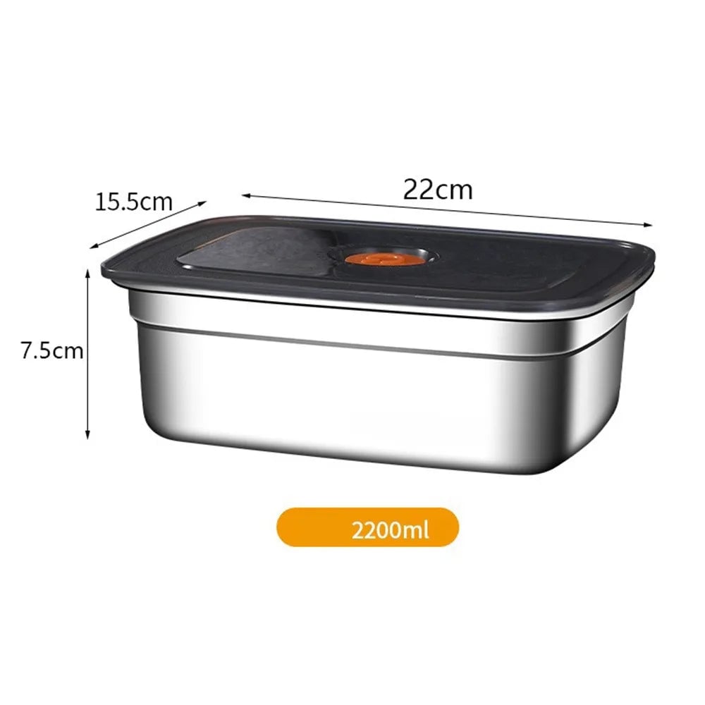 Stainless Steel Bento Box - Leak-proof Camping Lunch Container