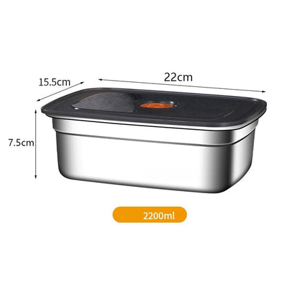 Stainless Steel Bento Box - Leak-proof Camping Lunch Container