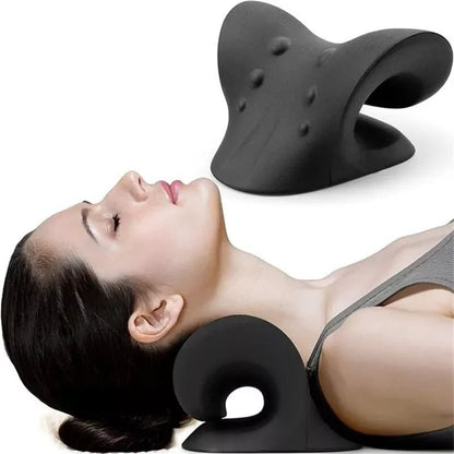 Cervical Traction Device - Neck Shoulder Relaxer Chiropractic Pillow