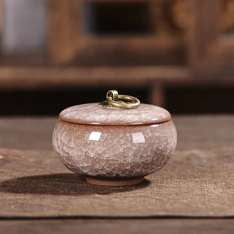 Portable Airtight Kitchen Storage Jar - Tea Coffee Sugar Container