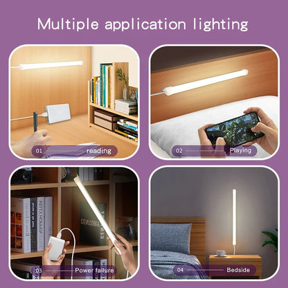 USB Magnetic LED Desk Lamp Eye Protection Study Reading Light