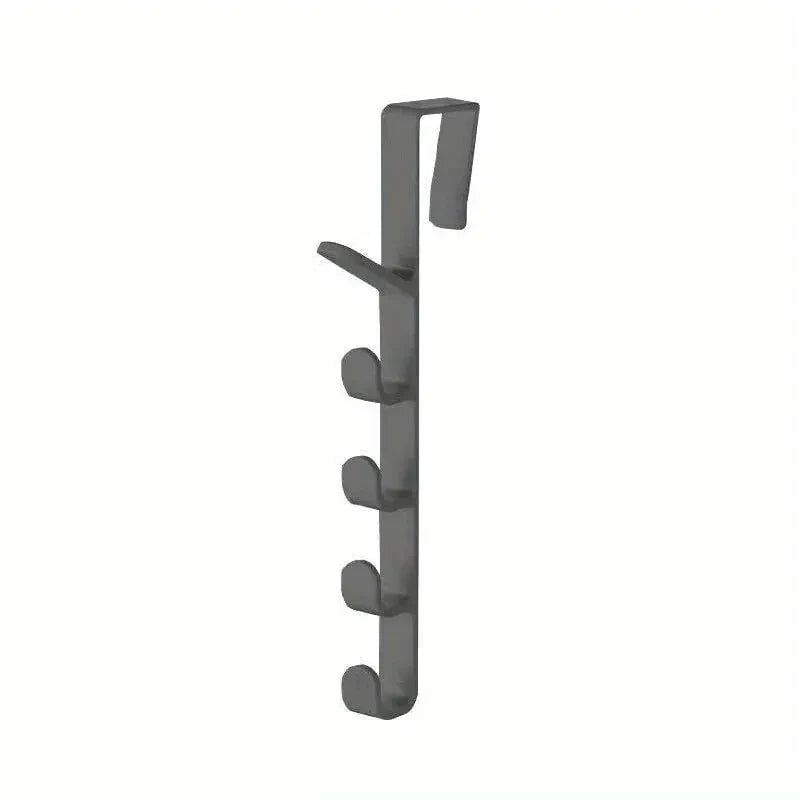 Over Door Clothes Hanger Rack - Plastic Bedroom Storage Hook Organizer