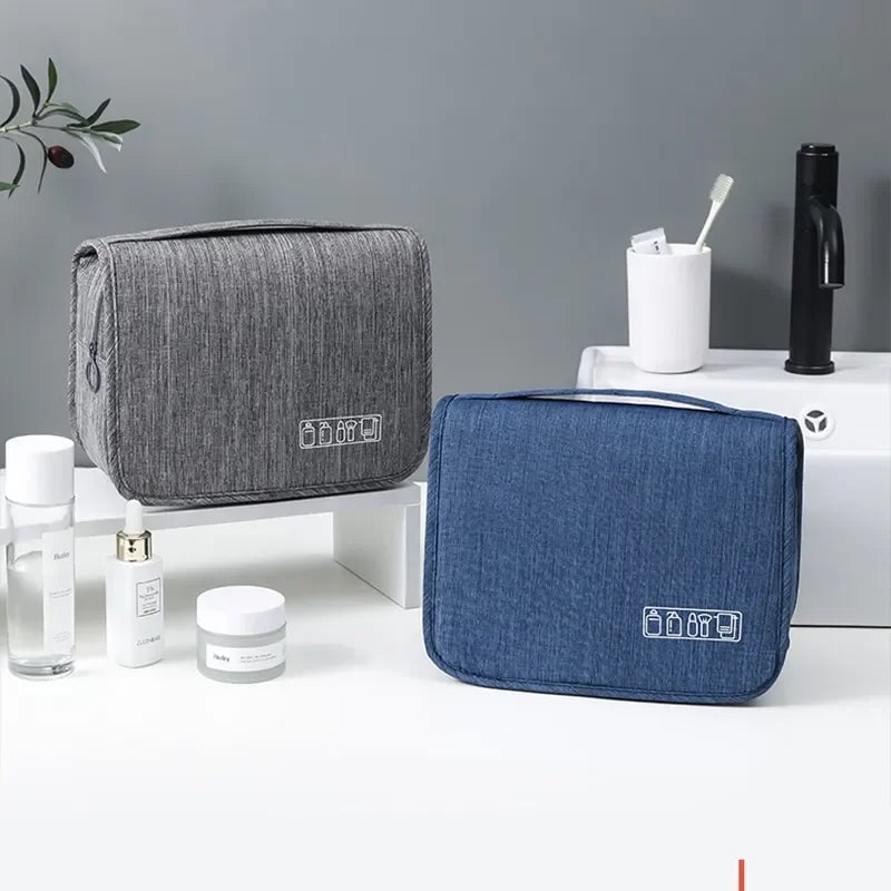 Oxford Fabric Waterproof Hanging Travel Toiletry Organizer Bag
