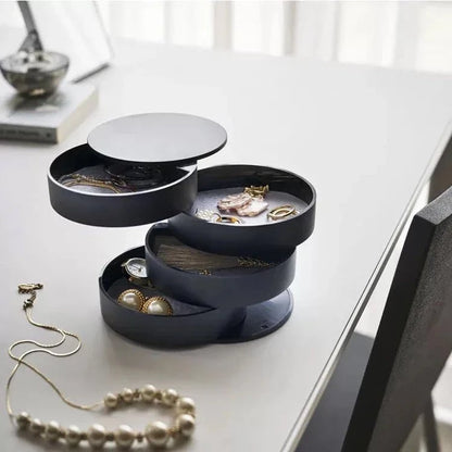 360° Rotating Desktop Organizer - Hair Accessories Jewelry Makeup