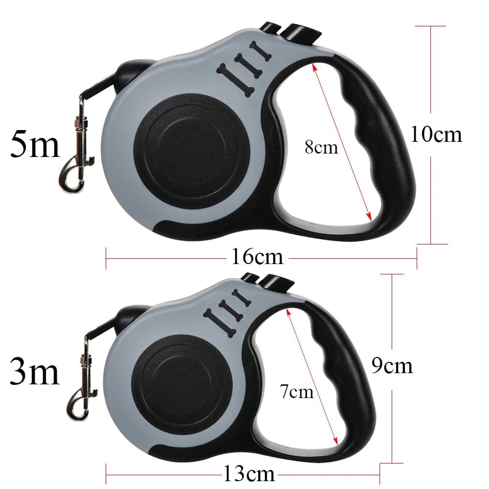 Retractable Dog Leash Automatic Nylon Multi-Size Puppy Lead