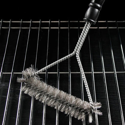 Stainless Steel BBQ Grill Brush - Non-Stick Bristle Cleaning Tool
