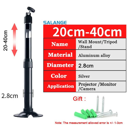 Salange Mini Projector Wall Mount Stand Bracket YG300 HY300 Pro