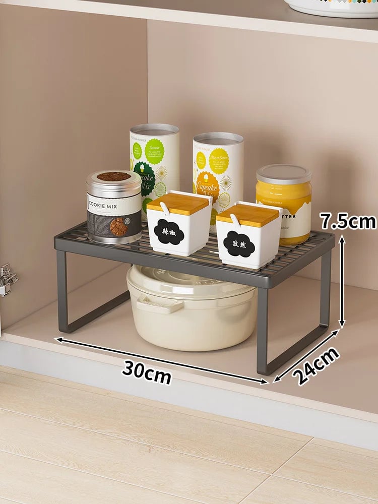 Multi-Layer Kitchen Countertop Organizer Spice Rack Storage Shelf