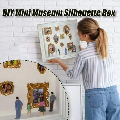 Mini Vintage Resin Picture Frames 10/30PCS Antique Silver Gold