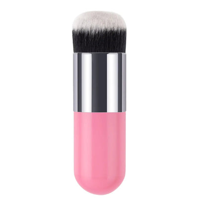 Professional Flat Foundation Brush - Chubby Pier Cream Makeup Tool