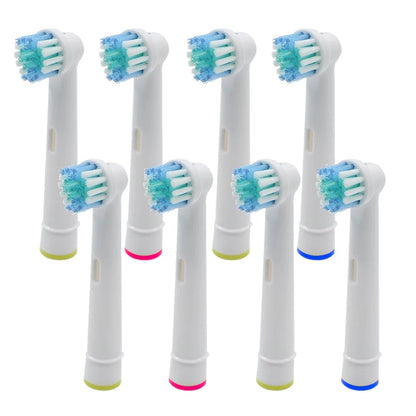 12x Oral-B Compatible Replacement Brush Heads - Multi-Model Fit