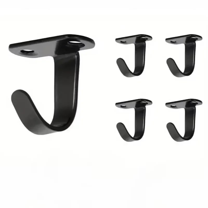 5Pcs Heavy Duty Stainless Steel Screw-In Ceiling Hooks for Towels