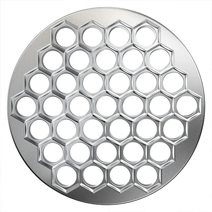 37-Hole Aluminum Pelmeni Dumpling Maker Mold - Russian Ravioli Cutter