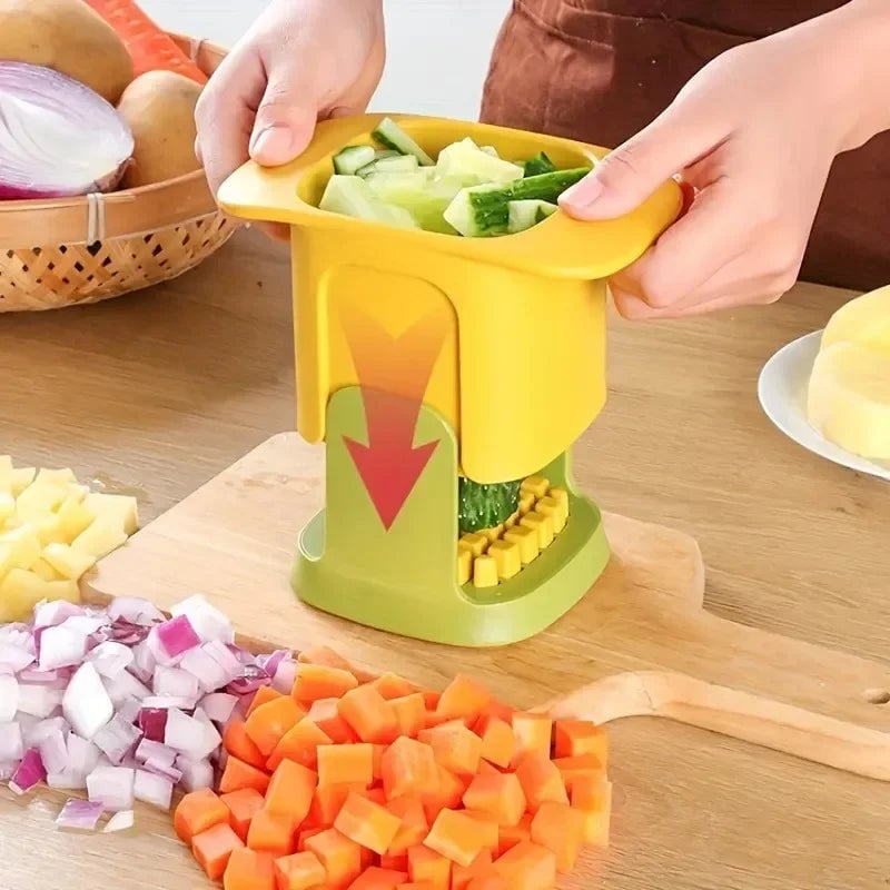 Multi-Function Vegetable Slicer Dicer - Potato Onion Cucumber Cutter