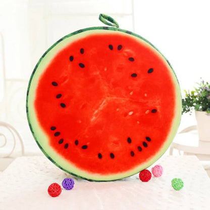 33cm Fruit Shape Reading Pillow - Lint-Free Back Support Cushion