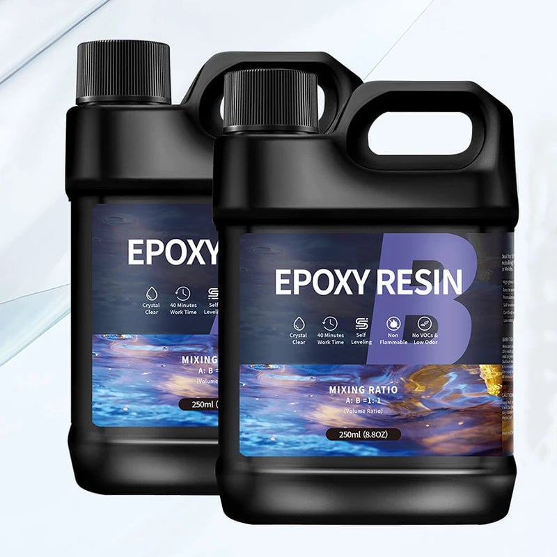 AB Epoxy Resin Glue 500g/1000g High Clarity Fast Drying Adhesive