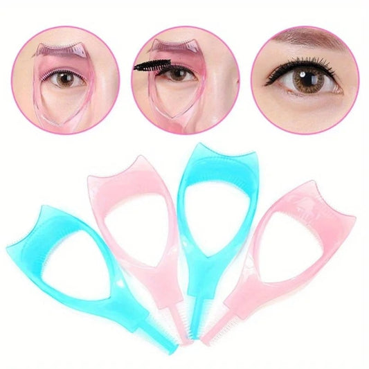 Mascara Applicator Template & Eyelash Curler Guard - Precision Tool