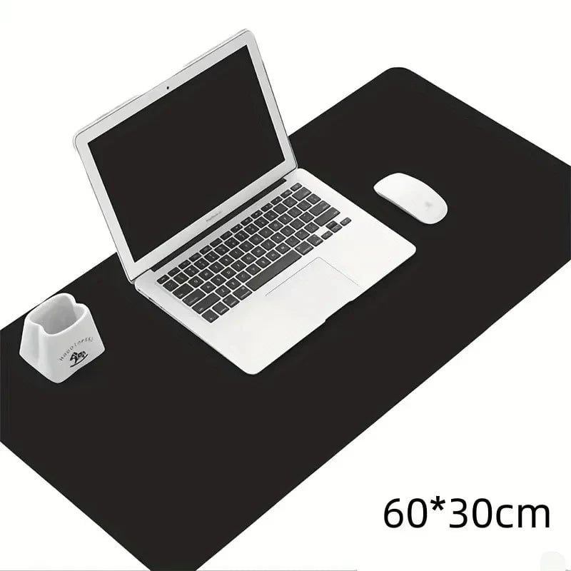 Large Office Desk Pad 600x300mm PU Leather Waterproof Mouse Mat