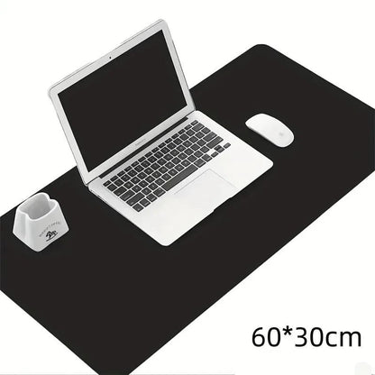 Large Office Desk Pad 600x300mm PU Leather Waterproof Mouse Mat