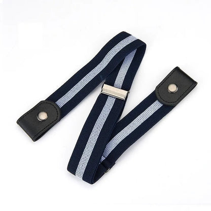 Invisible Elastic Belt - Traceless No-Buckle Design for Jeans & Pants