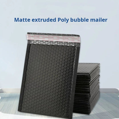 Black Bubble Envelope Bags Self-Sealing Multiple Sizes Shipping