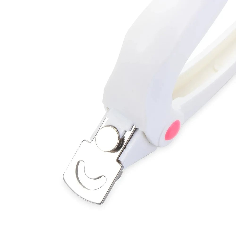 U Shaped Stainless Steel Nail Clipper False Tips Trimmer Manicure