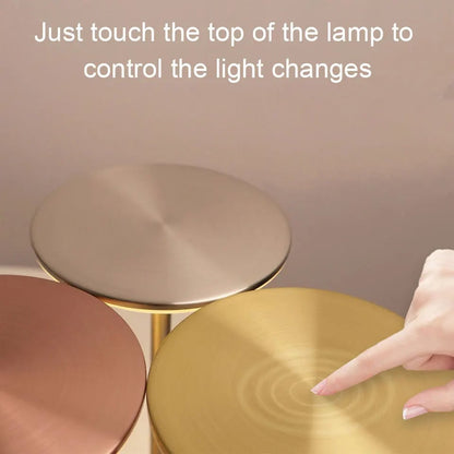 LED Touch Sensor Table Lamp USB Rechargeable Wireless Reading Light