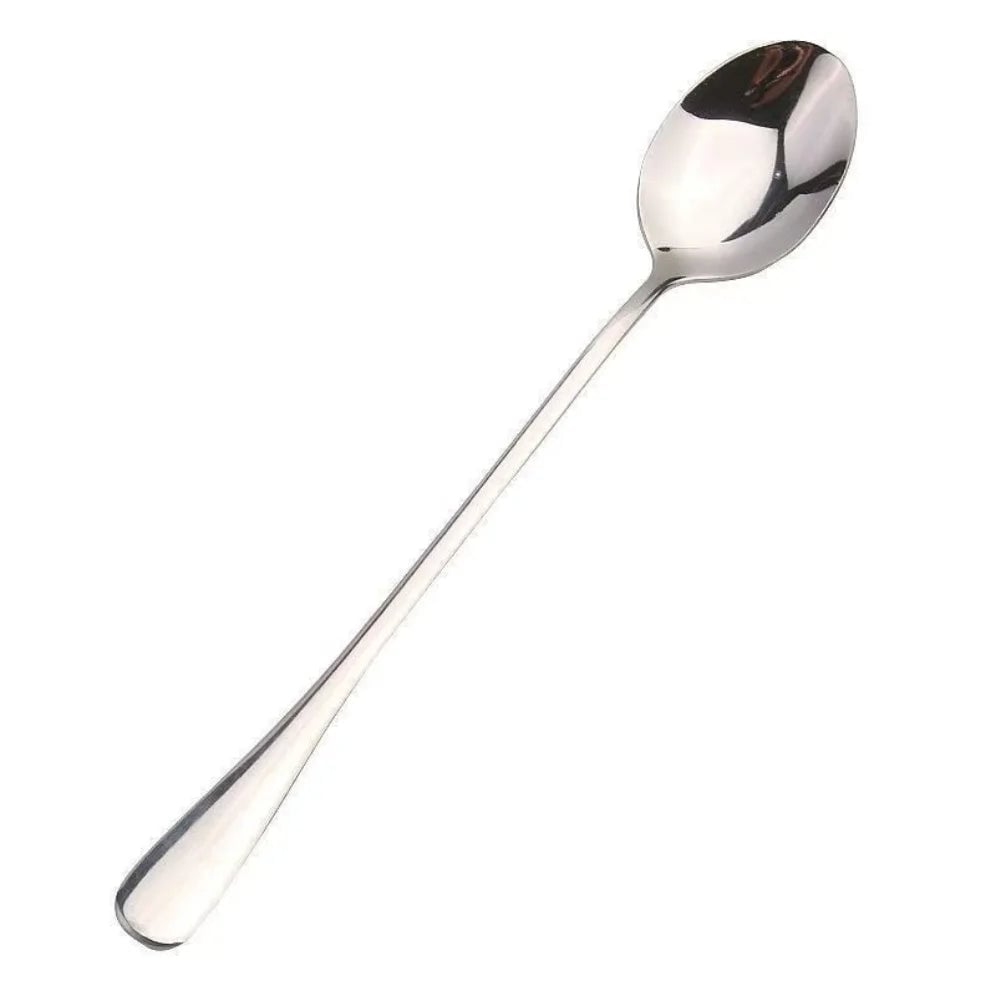 6PCS Long Handle Coffee Spoons - Ice Cream Dessert Tea Spoons Set