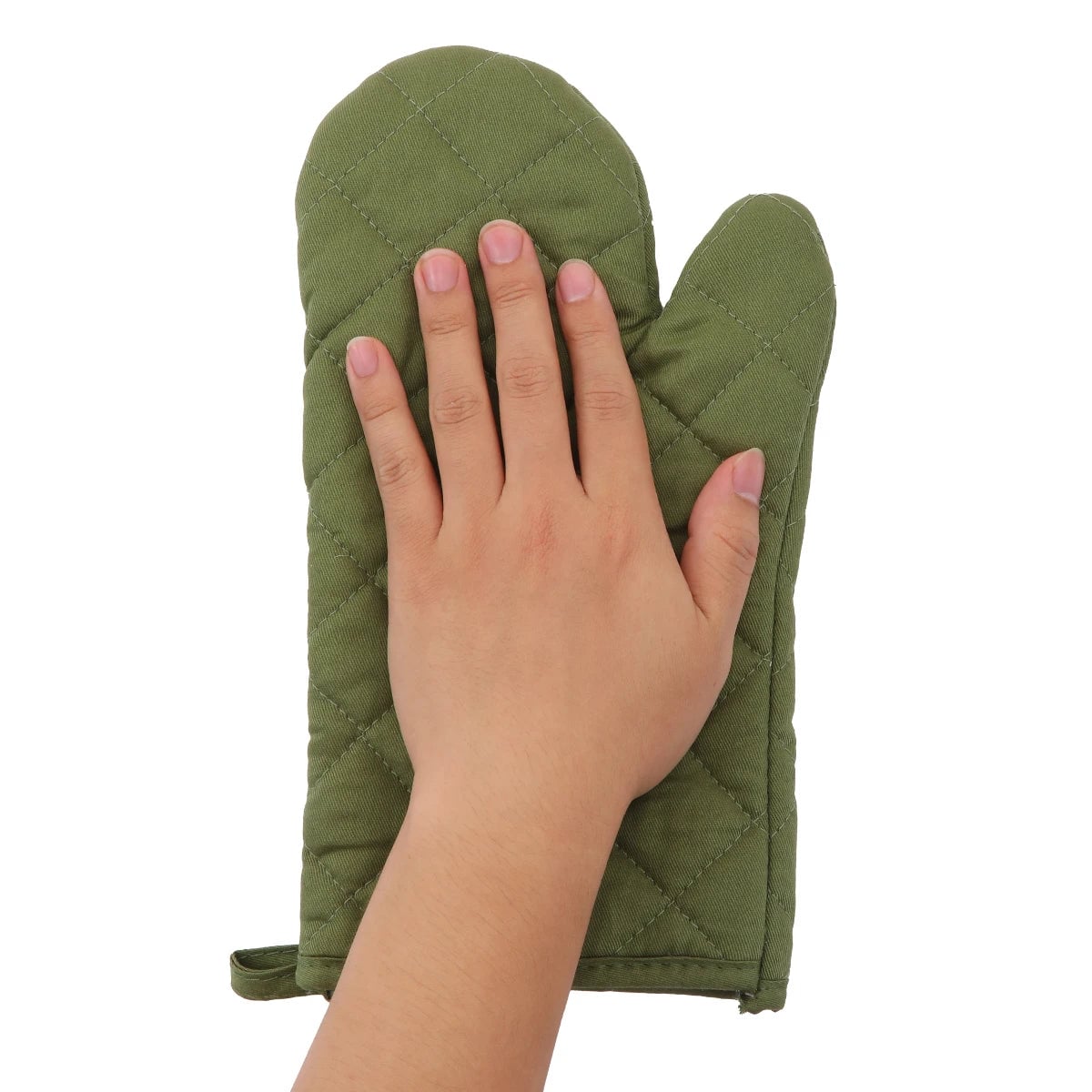 4-Piece Insulated Oven Gloves Set - Heat Resistant Kitchen Gloves