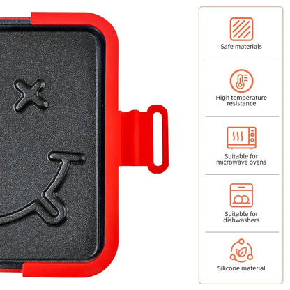 Microwave Toastie Sandwich Maker Panini Press Dishwasher Safe
