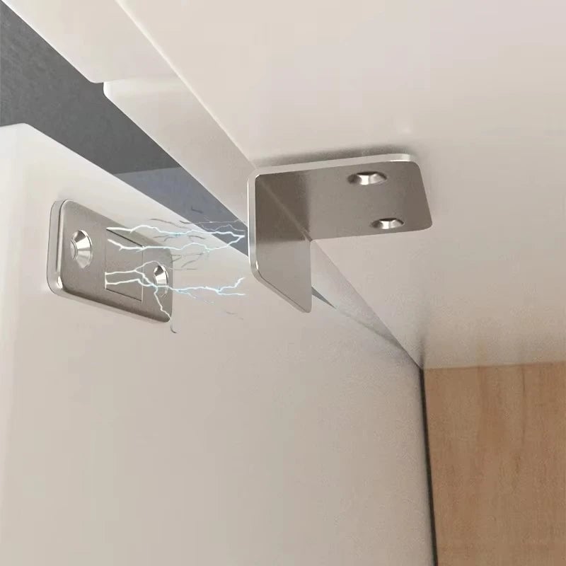 Magnetic Door Catch Latch - Invisible Strong Adhesion Drill-Free