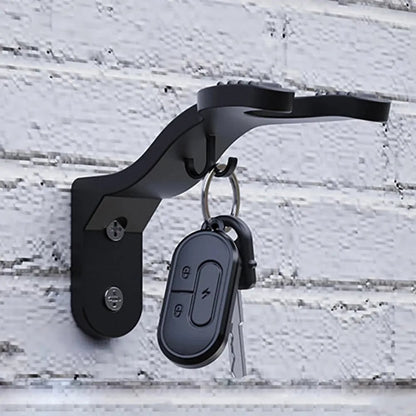 Wall Mount Multipurpose Hook Rack - Helmet Luggage Jacket Hanger
