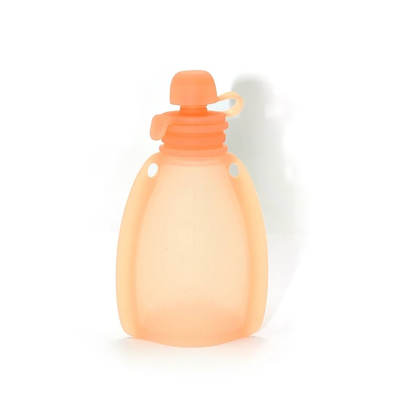 BPA Free Reusable Baby Food Pouches - Squeeze Storage Containers