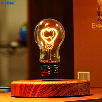 Magnetic Levitation LED Bulb Lamp - Floating Glass Desk Light