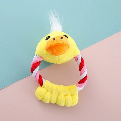 Cotton Rope Pet Toy - Bite Resistant Chew Molar for Dogs & Cats